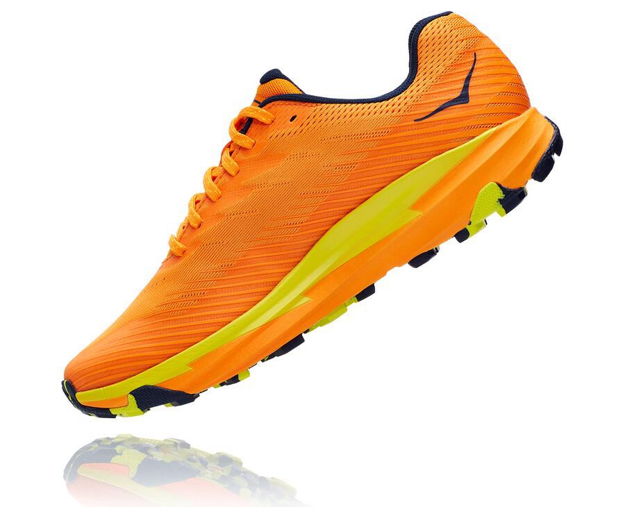 Hoka One One Trainers Mens Orange - Torrent 2 - 97128EMTC